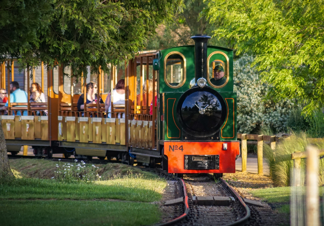 The Park's train, Bella at Dreamnight 2026. Photo credit: Rebecca Farrow