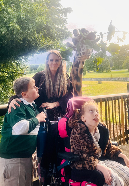 Visiting the Park with the family