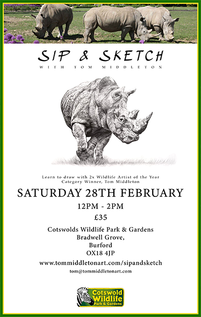 'Sip & Sketch' art class